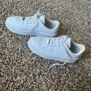 Nike air force platforms